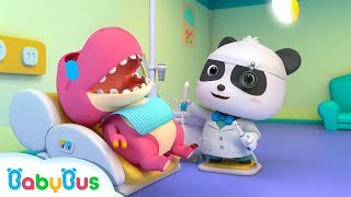 Bayi Panda Super Berubah Menjadi Dokter Gigi  Lagu Anakanak  Bahasa Indonesia  BabyBus [upl. by Eirahs]