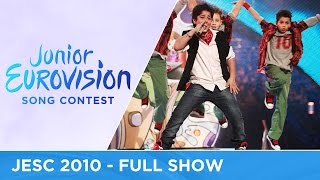 Junior Eurovision Song Contest 2010  Full Show [upl. by Kennan258]