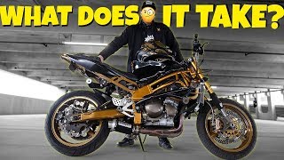 Stunt Tips How A Motorcycle Becomes A Stunt Bike [upl. by Lianne]