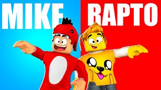 ¿SALVARIAS A MIKECRACK Ó RAPTOR 😱😂 QUE PREFIERES EN ROBLOX [upl. by Alard]