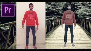 Premiere Pro  How To Remove Background Of Video WITHOUT Green Screen AND Masking [upl. by Ramas282]