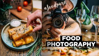 10 FOOD Photography TIPS From beginner to advanced  Behind the scene [upl. by Niwrad]