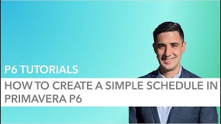 How to Create A Schedule in Primavera P6 [upl. by Atinoj]