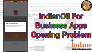 IndianOil For Business Apps Opening Problem  SDMS [upl. by Aivil]