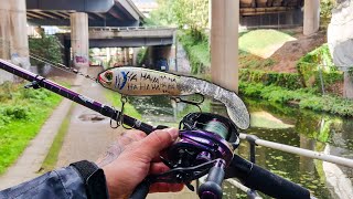 Catching Pike on CUSTOM Lures  Urban Pike Fishing [upl. by Leahcin]