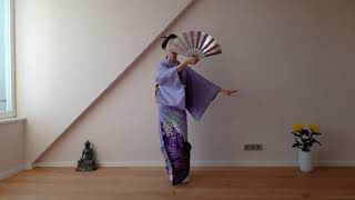 Traditional Japanese Dance  Chihoco Yanagi [upl. by Aniluj]