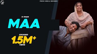 Maa  G khan  Ricky Khan  Official Song 2020  Fresh Media Records [upl. by Sitruk]