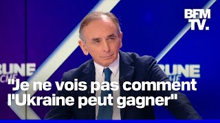 Guerre en Ukraine Algérie 2027 Linterview dÉric Zemmour en intégralité [upl. by Noby871]