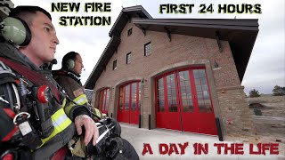 First 24 Hours in a New Fire Station  A Day in the Life [upl. by Eelimaj]