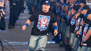 John Cena’s WrestleMania entrances WWE Playlist [upl. by Yob]