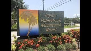 Tour The Luxurious Palm Beach Motorcoach Resort in Florida [upl. by Ellac732]