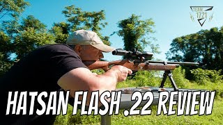 Hatsan Flash QE PCP Air Rifle  Review [upl. by Aihseuqal163]