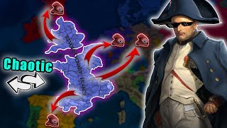 Roleplaying REVOLUTIONARY France in EU4 Chaotic Succession [upl. by Eniotna]