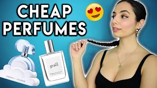 My Top 5 AFFORDABLE Perfumes  Best Cheap Perfumes For Women GIVEAWAY [upl. by Jer741]