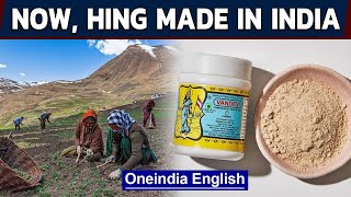 Hing or asafoetida to be grown in India  Indian spices  Oneindia News [upl. by Cassil820]