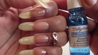 Sally Hansen Hard as Nails Hard As Wraps for Natural Nails [upl. by Schug]