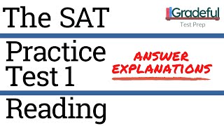 SAT Practice Test 1 Reading Section 1 Answer ExplanationsWalkthrough – SAT Prep [upl. by Goerke]