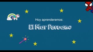 El MAR PERUANO para NIÑOS de INICIAL  CLASES VIRTUALES NIÑOS 5 años  Yo Aprendo En Casa [upl. by Tollman19]