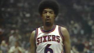 1977 NBA Finals Look Back Philadelphia 76ers vs Portland Trail Blazers [upl. by Elorak]