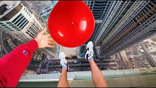 Worlds Strongest Water Balloon VS Roof Drop [upl. by Celka720]