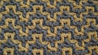 Interlocking Crochet™  Bargello [upl. by Marilyn612]