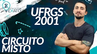 RESOLVIDA  UFRGS – 2001 No circuito representado na figura abaixo a intensidade da corrente [upl. by Nottap]