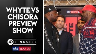 JD RINGSIDE  Dillian Whyte vs Derek Chisora  Preview Show [upl. by Hut]