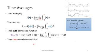 66 Time Averages and Ergodicity [upl. by Oirromed]