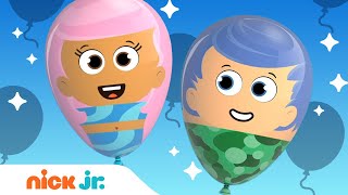 Balloon Cartoon Calming Meditation w Bubble Guppies 🎈  Bubble Guppies [upl. by Myra]