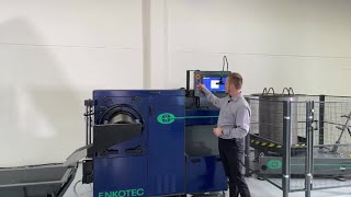 Worlds Fastest Automatic Nail Making Machine  ENKOnail with ENKOsmart NX03 [upl. by Ekyt]