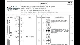 Easy Import and Display of AGS Borehole Logs [upl. by Sidney]