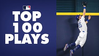 The Top 100 Plays of 2020  MLB Highlights [upl. by Annahsit]