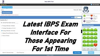 New IBPS ExamTest Interface  IBPS POClerk  Banking Prep [upl. by Aliet665]