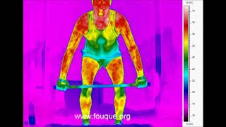 Thermographie et activité musculaire  2 [upl. by Ehsom]