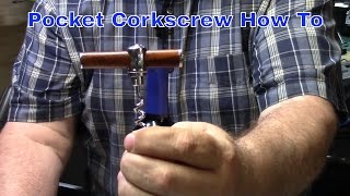 How to Use the Pocket Corkscrew Ep201609 [upl. by Annawit]