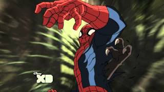 Ultimate Spiderman tranform into Manspider HD [upl. by Daniell]