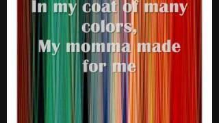 Dolly Parton Coat of many colors with lyrics [upl. by Adihahs]