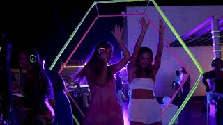 Night Party at Level 18 Rooftop Cabana Lounge  Royalton CHIC Cancun [upl. by Yekcin]