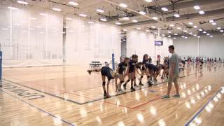 Dynamic Warm Ups  Volleyball Drills [upl. by Sirmons]