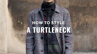 How To Style A Turtleneck For Men [upl. by Talanian]