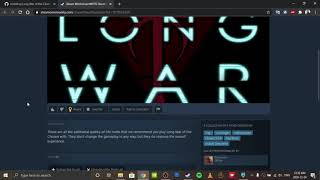 How to install the long war of the chosen mod for XCOM 2 [upl. by Nalyt849]