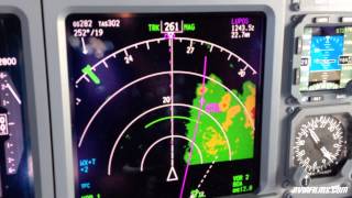 Big scary CB thunderstorm cloud from cockpit [upl. by Saber]