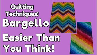 Quilting Techniques Bargello Easier than you think [upl. by Enair]