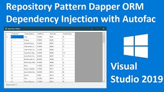 C Tutorial  Repository Pattern C Dependency Injection with Autofac  FoxLearn [upl. by Nedyrb531]