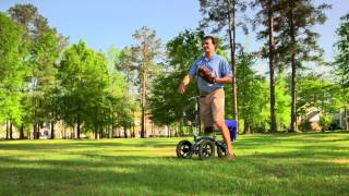 KneeRover® Knee Walker and Knee Scooter All Terrain Knee Walkers [upl. by Tandy51]