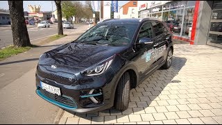 KIA eNiro Review and Test Drive Walkaround Erklärung aller Funktionen [upl. by Nonad]