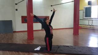 Enchaînement gymnastique bac sport [upl. by Ydarb]