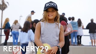 I Am A 9 Year Old Pro Skateboarder  Anomaly  Refinery29 [upl. by Anitac]