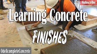 Beginners Learn How to Finish Concrete Decorative Concrete DIY [upl. by Reggis]