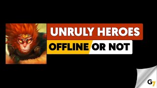 Unruly Heroes game offline or online [upl. by Salas]